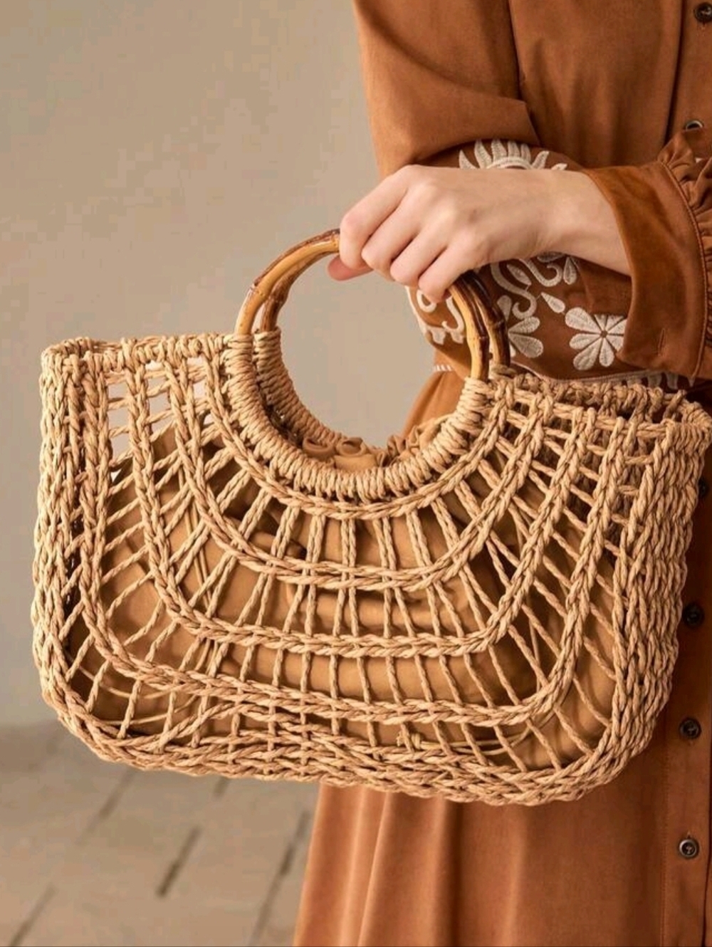 Woven Small Tote